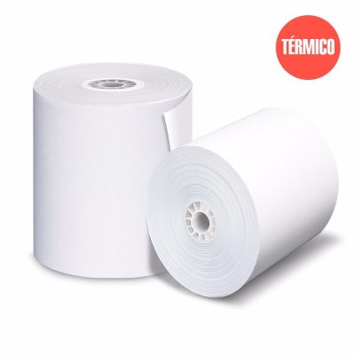 ROLLO TERMICO 80MM x 80 MTRS