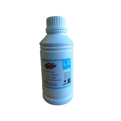 TINTA CREAPRINT UV-DYE DE 500 CC CIAN LIGHT1