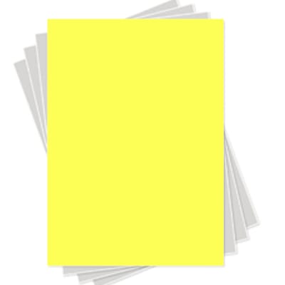 PAPEL SUBLIMACION AMARILLO PREMIUM 105 GRS 100 UNID1