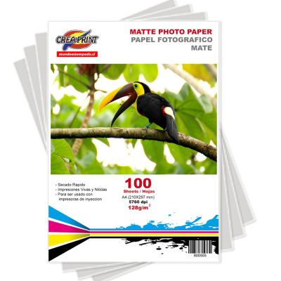 PAPEL CREAPRINT 130GRS MATE A4 X 100 UNIDADES1