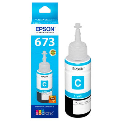 BOTELLA DE TINTA EPSON ® T673220-AL Cyan