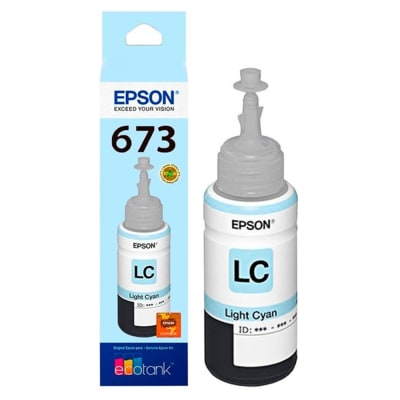 BOTELLA DE TINTA EPSON ® T673520-AL Cyan Claro