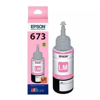 BOTELLA DE TINTA EPSON ® T673 Light Magenta T673620-CH