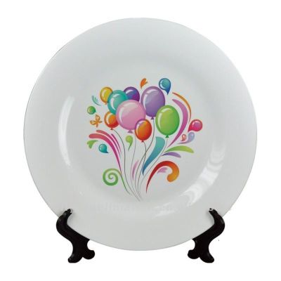 PLATO BLANCO 10 PULGADAS SUBLIMACION