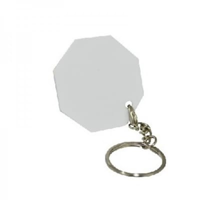 LLAVERO OCTAGONAL MDF PARA SUBLIMACION1