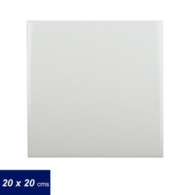 CERAMICA BLANCA MOD C002 20,2 X 20,2 CMS1