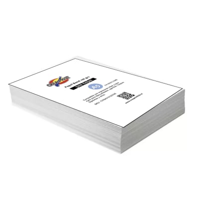 RESMA DE PAPEL OPALINA LISA 200GRS 50 HOJAS