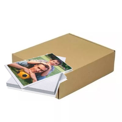 CAJA DE 35 RESMAS PAPEL FOTOGRAFICO BRILLANTE 230GRS/13x18cms/100 UNID1