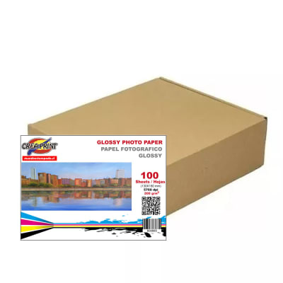 CAJA DE 30 RESMAS PAPEL FOTOGRAFICO BRILLANTE 200GRS/13x18cms/100 UNID1