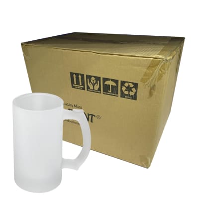CAJA 24 UNIDADES SHOPERO/GLASS BEER 16 OZ EMPAVONADO