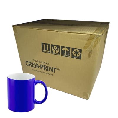 CAJA 36 UNIDADES TAZON MAGICO AZUL 11 ONZA AAA1