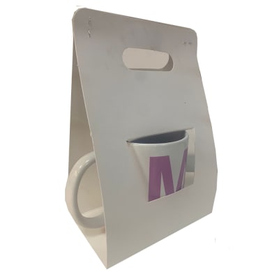 CAJA BLANCA CON ASA PARA TAZON 11 ONZA1