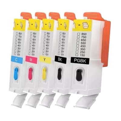 Pack Cartuchos Reacargable 150/151 Canon Ix6810+tinta