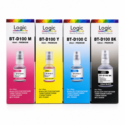 Tinta Para Impresora Brother Btd 100 4 Colores 4 Unidades1