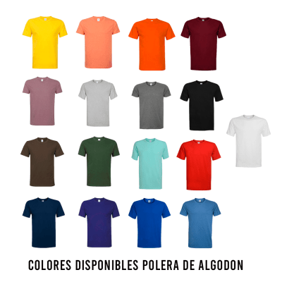 POLERA ALGODON MC HOMBRE