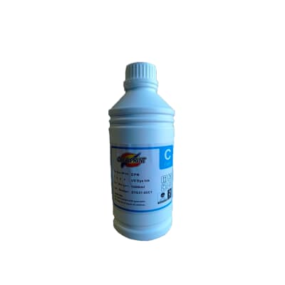 TINTA CREAPRINT UV-DYE DE 1000 CC CIAN