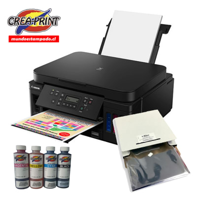 IMPRESORA CANON G6010 + 50 HOJAS DE ARROZ 0,8 MM + 400CC DE TINTA COMESTIBLES1