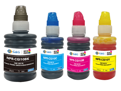 Pack De Carga De Tinta Para Canon GI-10