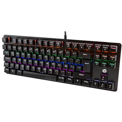 HP ® TECLADO MECANICO RGB GK2001