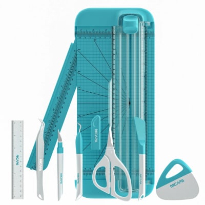 CORTADORT PAPEL A4/A3 + JUEGO HERRAMIENTA 7 EN 1 NICAPA4