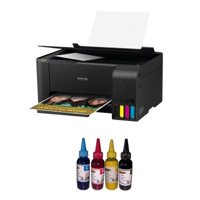 IMPRESORA EPSON ®  L3110, 400ML DE TINTA DE SUBLIMACION1