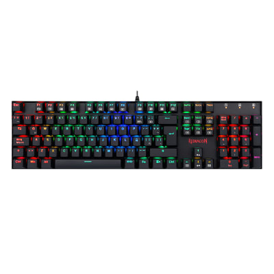 REDRAGON TECLADO GAMER MISTRA BLACK K551RGB-SP3