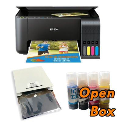 Kit para Impresion de Fototorta con Epson ® L3210 + Papel Azucar (Caja Abierta)1