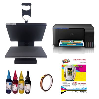Kit Estampado Plancha plana + impresora epson1