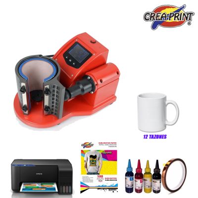 Kit para Estampado de Tazon con Estampadora Electrica1
