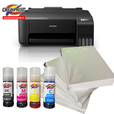 IMPRESORA EPSON L1250 + 50 HOJAS DE PAPEL ARROZ PREMIUN 0.6 MM + 280CC DE TINTA COMESTIBLES CON WIFI1