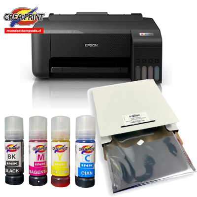 IMPRESORA EPSON L1350 + 25 HOJAS DE PAPEL AZUCAR + 280CC DE TINTA COMESTIBLES CON WIFI