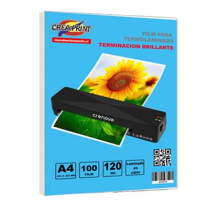 LAMINAS TAMAÑO A4 125 MIC (216X303) MM 100 UNIDADES