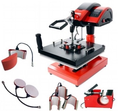 MAQUINA PRENSA CALOR 8 EN 1 MOD MAX-8001