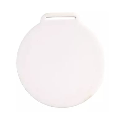 ACRILICO SUBLIMABLE MEDALLA BLANCA 7 CMS