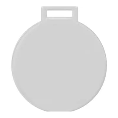 ACRILICO SUBLIMABLE MEDALLA BLANCA 7 CMS