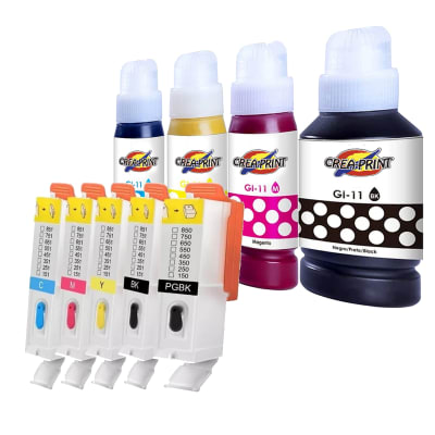 Pack Cartuchos Reacargable 150/151 Canon Ix6810+tinta