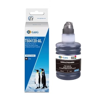 Pack De Carga De Tinta Para Epson T504 L4150, L4160, L4260, L6161, L6171, L6191, L6270