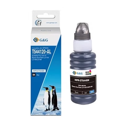 Pack De Recarga De Tinta Para Epson T544 L3210 L3250 L1250