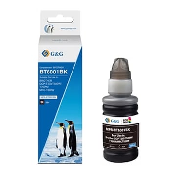 Tinta Para Impresora Brother Bt6001bk/bt5001 Color 4 Colores