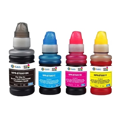 Tinta Para Impresora Brother Bt6001bk/bt5001 Color 4 Colores