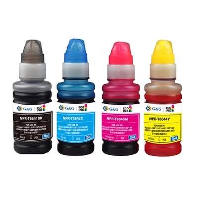 Pack De Carga De Tinta Para Epson T664