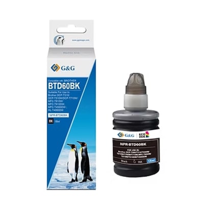 Tinta Para Impresora Brother Btd60bk / Bt5001 Color 4 Colores 4 Unidades