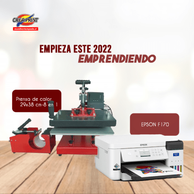 ESTAMPADORA MULTIPROPOSITO ZCH-800 + IMPRESORA EPSON F1701