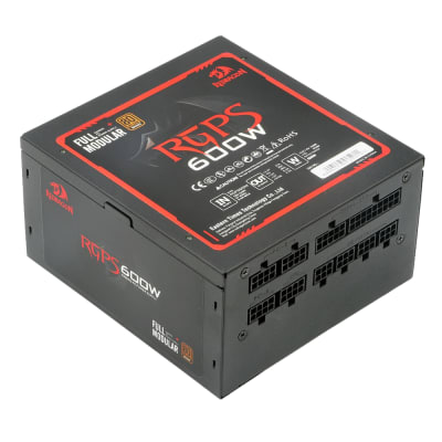 REDRAGON FUENTE PODER 600 W MODULAR 80 PLUS BRONCE GC-PS0031