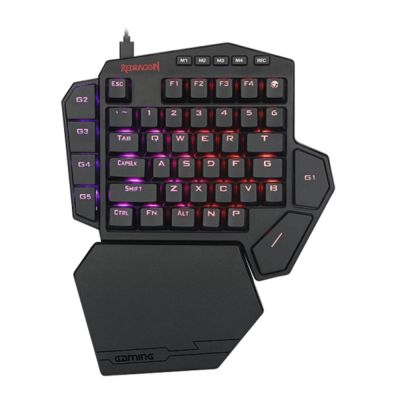 REDRAGON TECLADO MECANICO UNA MANO DITI RGB1