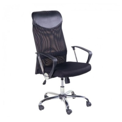SILLA XTECH  EJECUTiVA NEGRA RESPALDO APOYA BRAZO QZY-25011