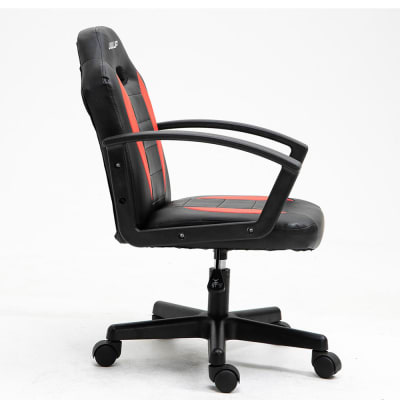 SILLA LVL GAMER SMALL COLOR ROJO Y NEGRO