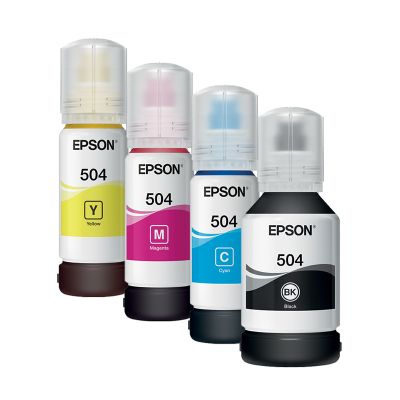 Pack Epson® Tintas-Botella T504 EcoTank1