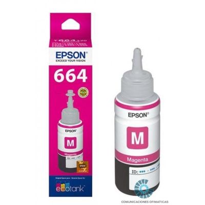 Epson® Tintas-Botella T664320-AL Magenta EcoTank1