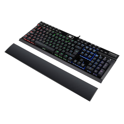 REDRAGON TECLADO GAMER YAMA BLACK MECANICO K550-SP3